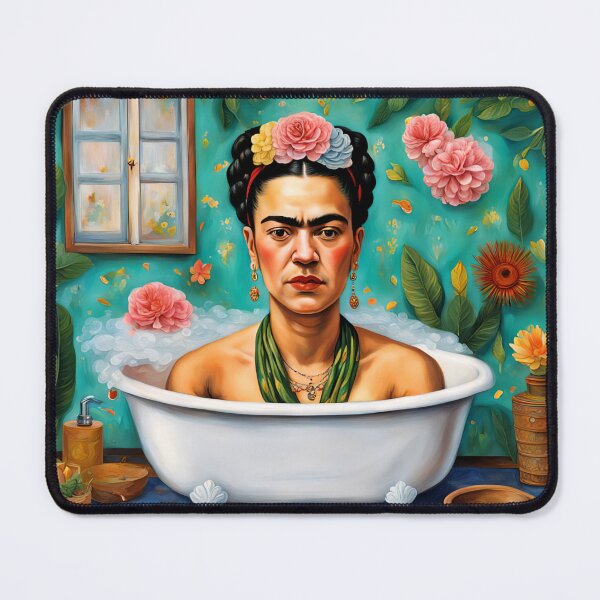 Item preview, Frida Kahlo in tub designed and sold by Joanne Walsh.