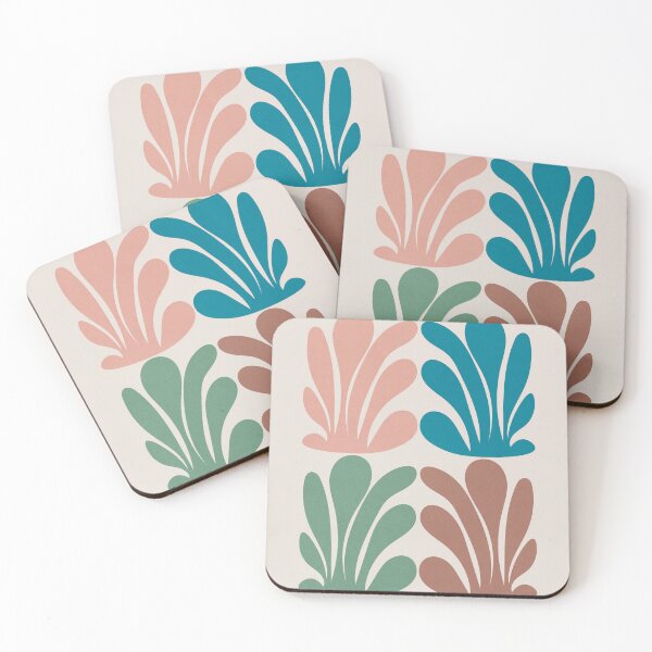 Item preview, Colorful Abstract, Organic Shapes, Boho Plant Illustration 2 designed and sold by technicolorable_art.