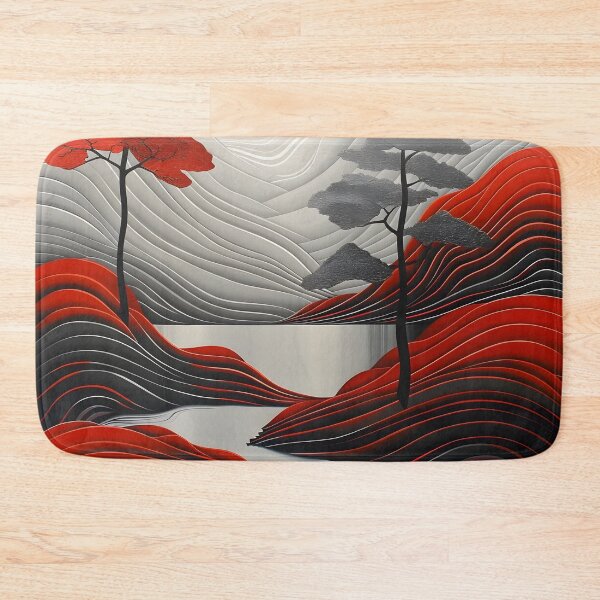 Item preview, Art deco Pop Art landscape print designed and sold by dcrc.