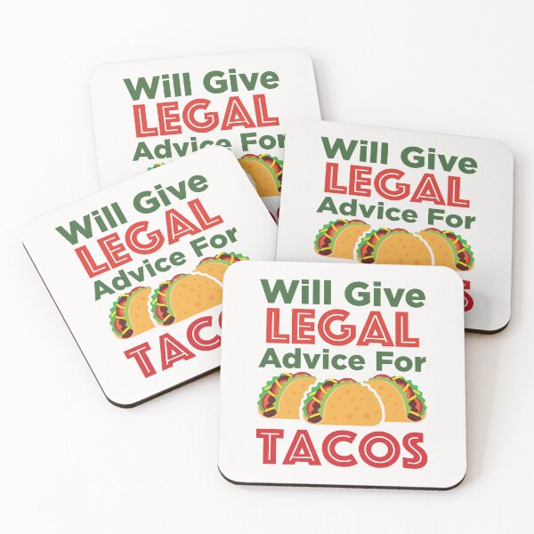 Item preview, Will Give Legal Advice for Tacos Funny Lawyer Cinco de Mayo designed and sold by jaygo.
