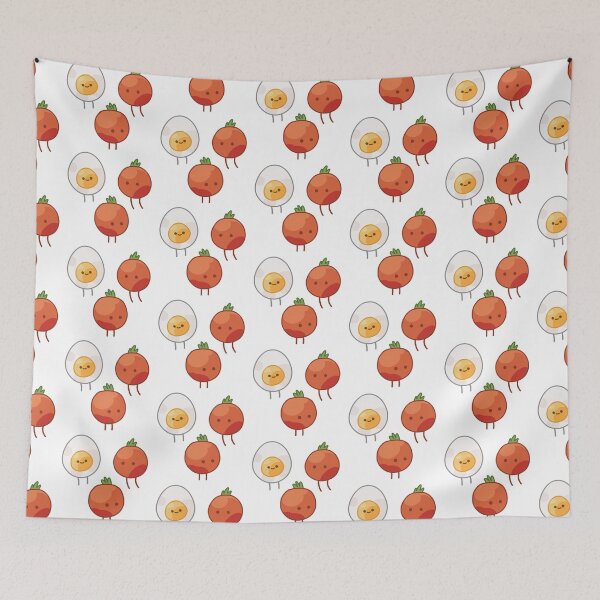 Item preview, Egg and Tomatoes designed and sold by Gentle-egg.