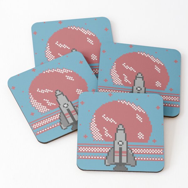 Item preview, Pixel rocket to Mars designed and sold by TheModernSociety.