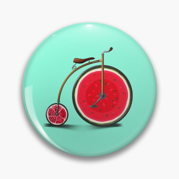 Item preview, Watermelon and Pomegranate Bike | Penny Farthing | Bike Lovers designed and sold by monkeybusiness.pt.