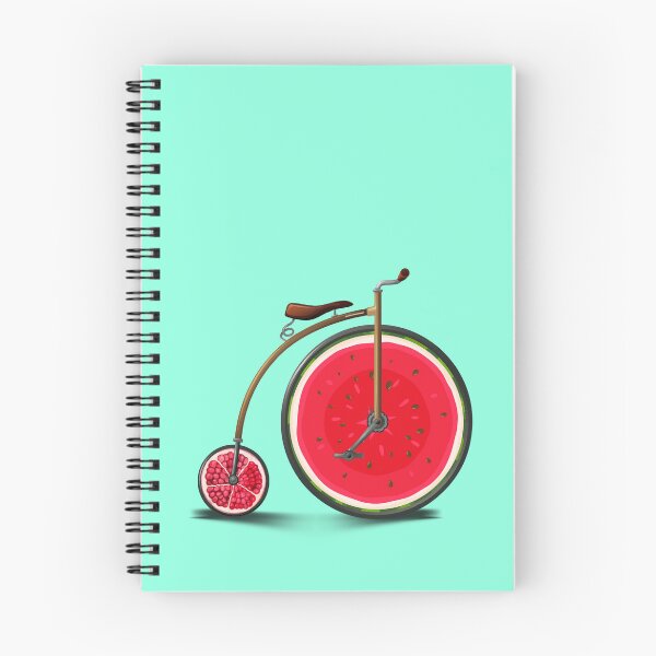 Item preview, Watermelon and Pomegranate Bike | Penny Farthing | Bike Lovers designed and sold by monkeybusiness.pt.