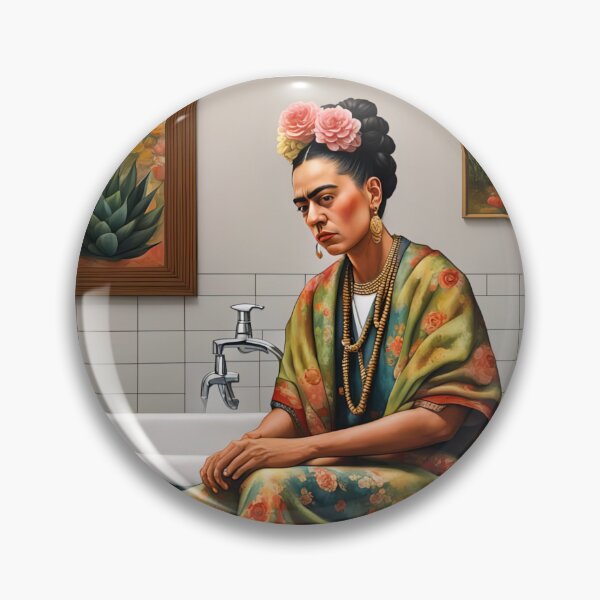 Item preview, Frida Kahlo by bath designed and sold by Joanne Walsh.