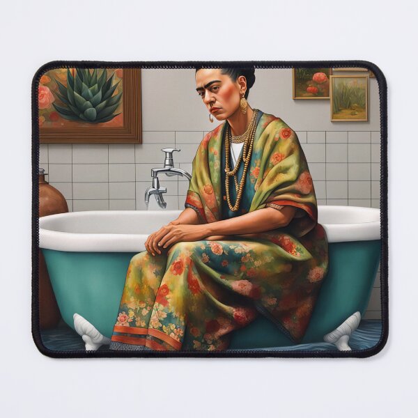 Item preview, Frida Kahlo by bath designed and sold by Joanne Walsh.