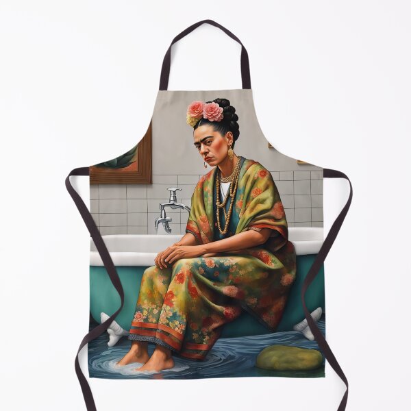 Item preview, Frida Kahlo by bath designed and sold by Joanne Walsh.