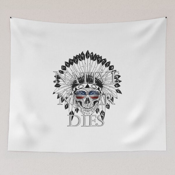 Item preview, Native Never Dies - America United States Native American Indians designed and sold by anziehend.