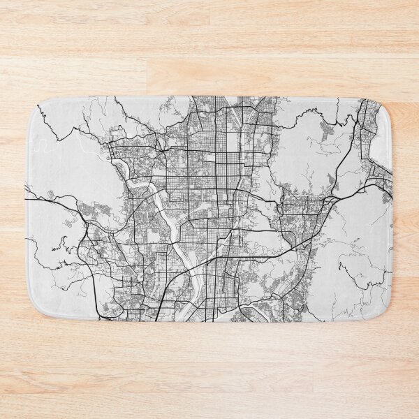 Item preview, Kyoto City Map of Japan - Light designed and sold by deMAP.