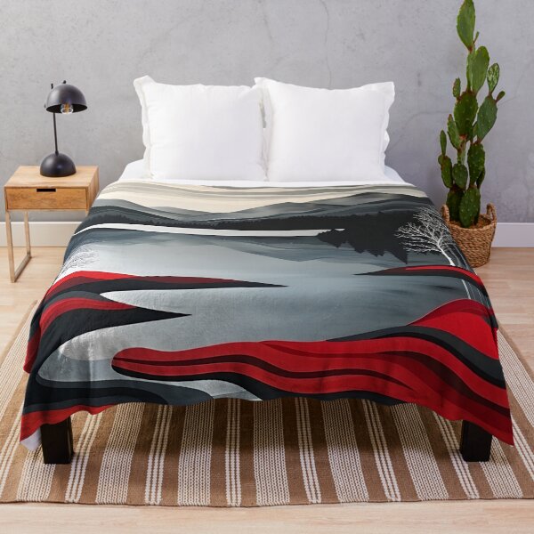 Item preview, Art deco Pop Art landscape print designed and sold by dcrc.