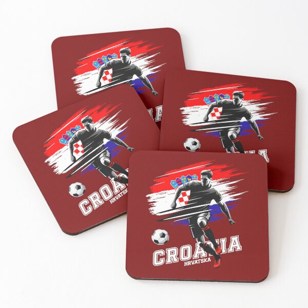 Item preview, Football Soccer Croatia Croatian Flag Player Grunge Silhouette designed and sold by Infinitee8hirts.