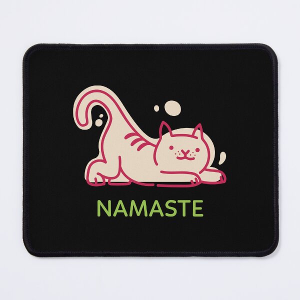 Item preview, Namaste-Yoga Body Yoga Swing Yoga Cat T-SHIRT designed and sold by maamonshe.