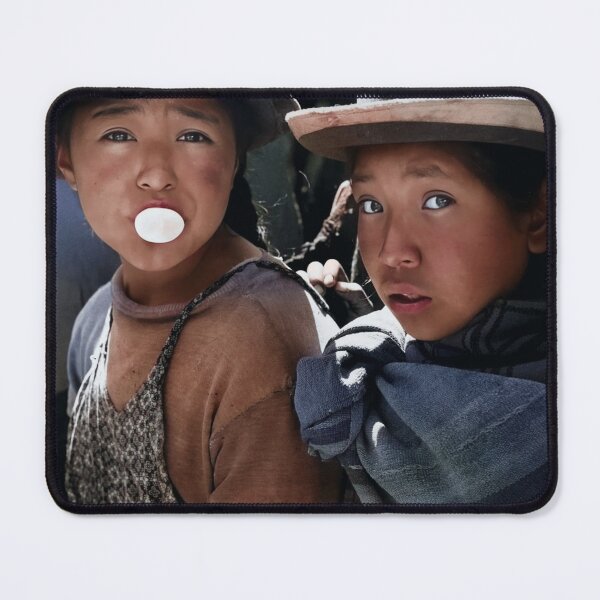 Item preview, Colorized Vintage Friends in Bolivia designed and sold by JerryFrank.