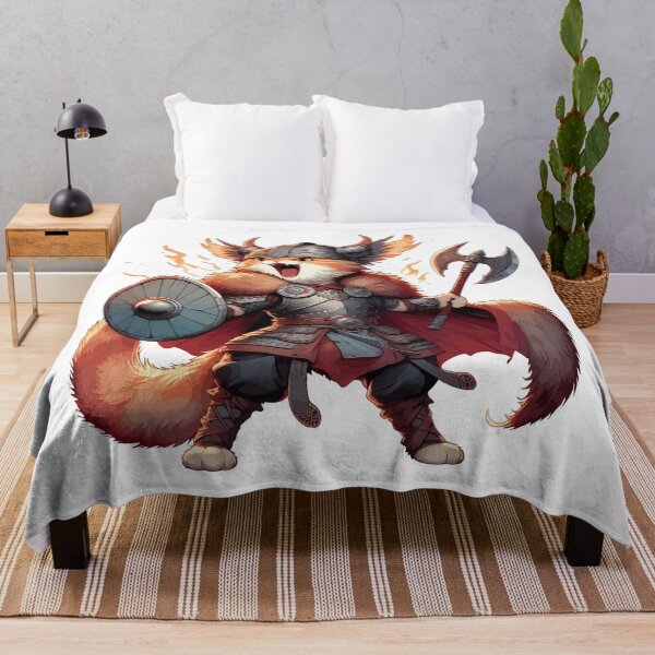 Item preview, Funny Viking Warrior Cat Norse Mythology Anime Portrait designed and sold by TomFrontierArt.