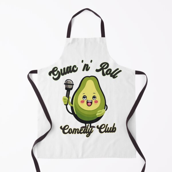 Item preview, Avo-Laughs Only: Hilarious Avocado Stand-Up Comedy Tee designed and sold by popcarol.