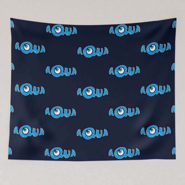 Item preview, Aqua - Band Logo designed and sold by milaboydczk.