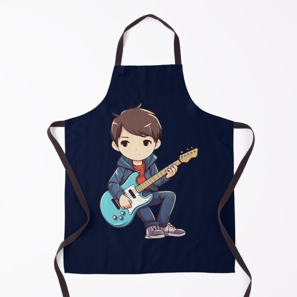 Item preview, A boy playing his favourite guitar (6) designed and sold by milaboydczk.