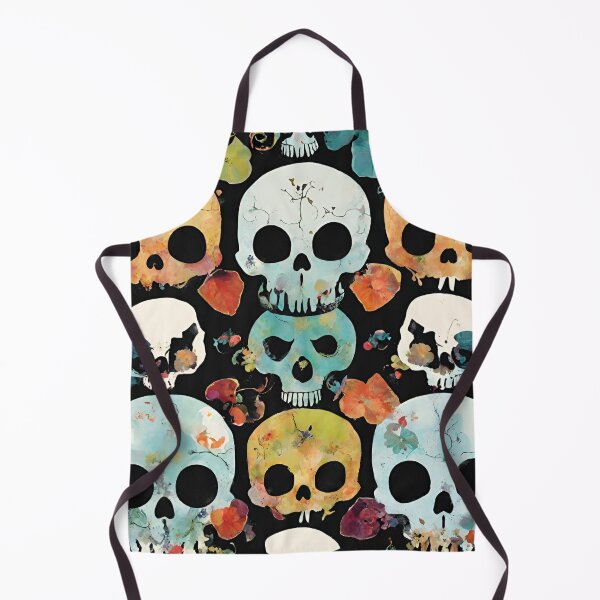 Item preview, The Colorful Flirty Skulls 1 designed and sold by lorocoloro.