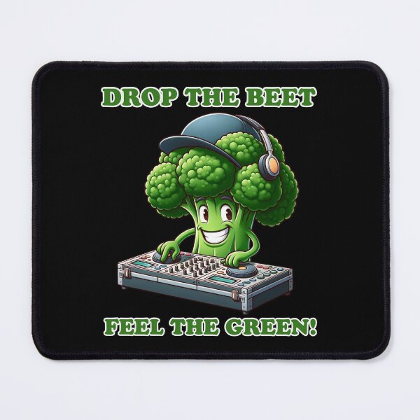 Item preview, Broccoli Beats: DJ Veggie Spinner designed and sold by vk09.