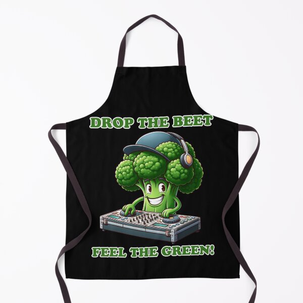 Item preview, Broccoli Beats: DJ Veggie Spinner designed and sold by vk09.
