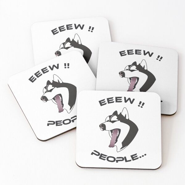 Item preview, HUSKY. EEEEW  PEOPLE designed and sold by Drew-Drew.