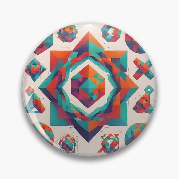 Item preview, Colorful Geometric Sketch Pattern designed and sold by DeftWookie.