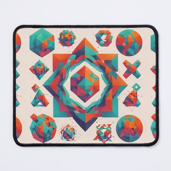 Item preview, Colorful Geometric Sketch Pattern designed and sold by DeftWookie.