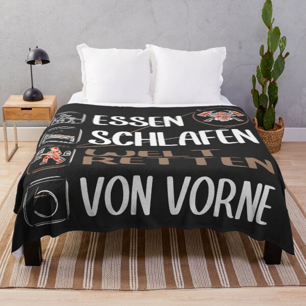 Item preview, "Super Feuerwehrmann". Essen, schlafen, Welt retten, von Vorne. designed and sold by silentcolors.
