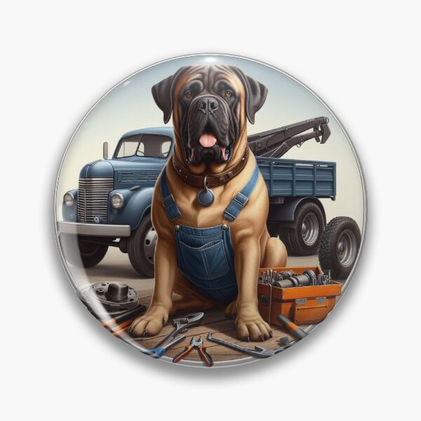 Item preview, Mechanic - Mastiff  designed and sold by Alysha Lenderman.