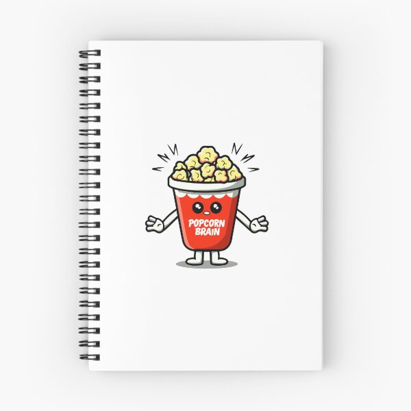 Item preview, Popcorn Brain Concentration Kernels Focus Social Media Attention Span designed and sold by w1ckerman.