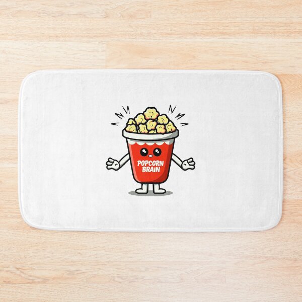 Item preview, Popcorn Brain Concentration Kernels Focus Social Media Attention Span designed and sold by w1ckerman.