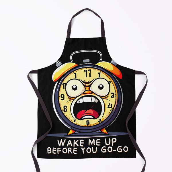 Item preview, Angry Mad Alarm Clock - Wake Me Up Before You Go-Go designed and sold by Lososko.