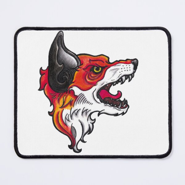 Item preview, fox tattoo designed and sold by Isralj.
