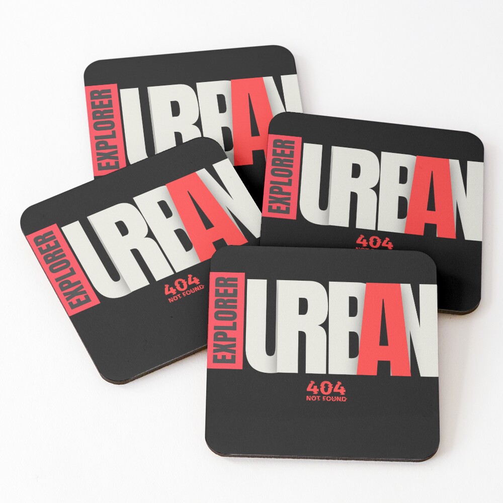 Item preview, Coasters (Set of 4) designed and sold by BuildingHacking.