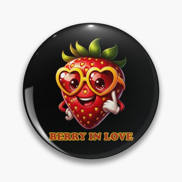 Item preview, Smitten Strawberry: A Berry Big Heart designed and sold by vk09.