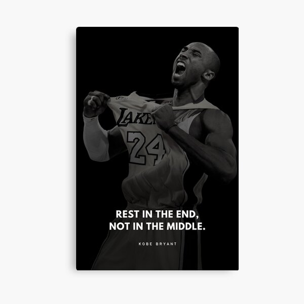 Item preview, Kobe Bryant Motivational Quote Portrait designed and sold by SuccessInsanity.