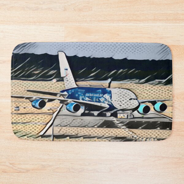 Item preview, A380 Pushback in pointillism designed and sold by Fearless-Fox.