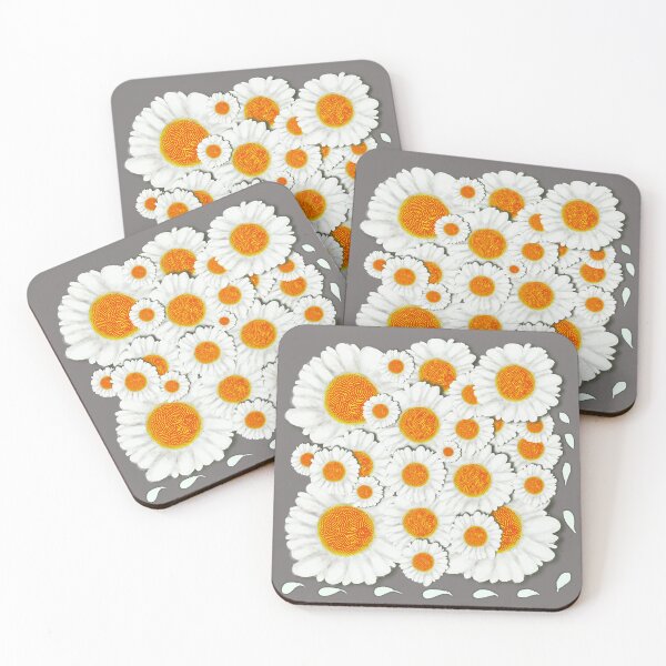 Item preview, white imaginary daisy designed and sold by Natheethip.