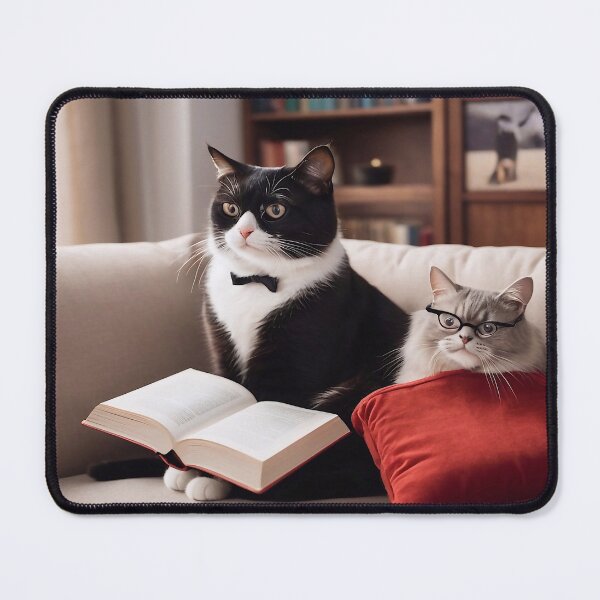 Item preview, Professor cat and intelligent cat designed and sold by M-Y-A-R-T-.
