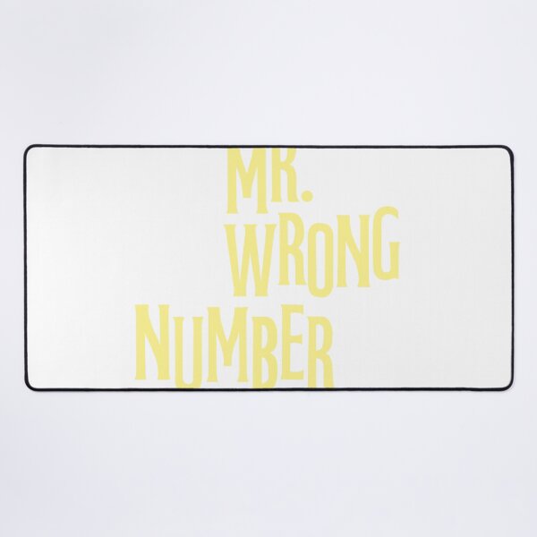 Item preview, Mr. Wrong Number Title designed and sold by baileyyfaith.