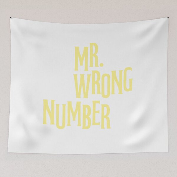 Item preview, Mr. Wrong Number Title designed and sold by baileyyfaith.