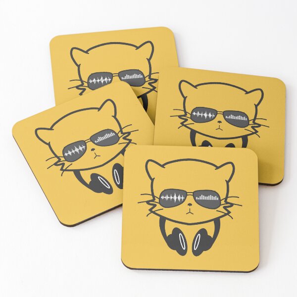 Item preview, Music Lover Cat designed and sold by urrin DESIGN.