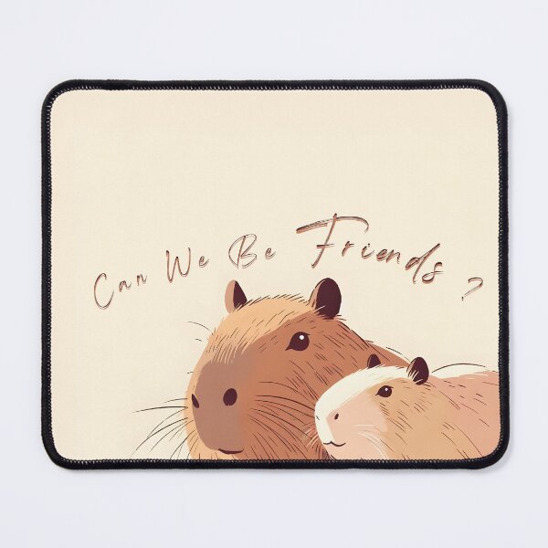 Item preview, CAPYBARA : Can We Be Friends ? designed and sold by poppynasr.