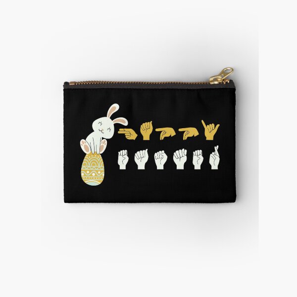 Item preview, ASL Happy Easter V - Cute Easter designed and sold by Lemon Pepper.