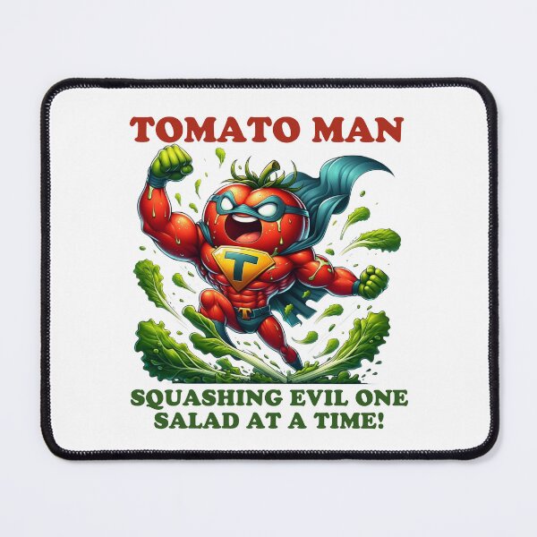 Item preview, Tomato Man - Hero of Healthy Habits designed and sold by vk09.