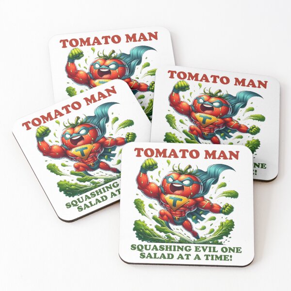 Item preview, Tomato Man - Hero of Healthy Habits designed and sold by vk09.