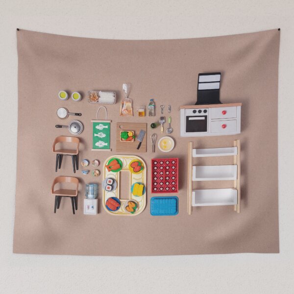 Item preview, Dollhouse inventory / kraft designed and sold by pepinodemarst.