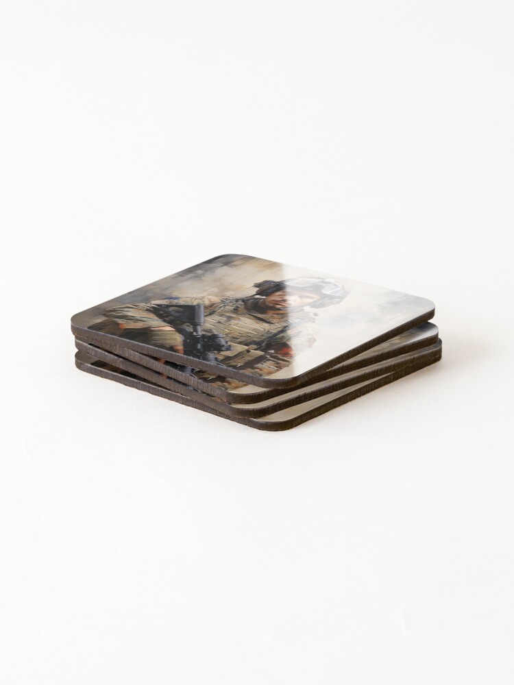 Thumbnail 4 of 5, Coasters (Set of 4),  designed and sold by Edge-Ink.