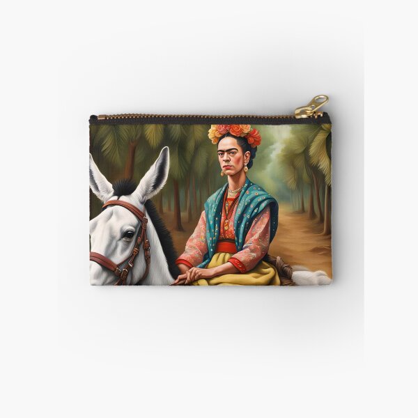 Item preview, Frida Kahlo riding a donkey  designed and sold by Joanne Walsh.