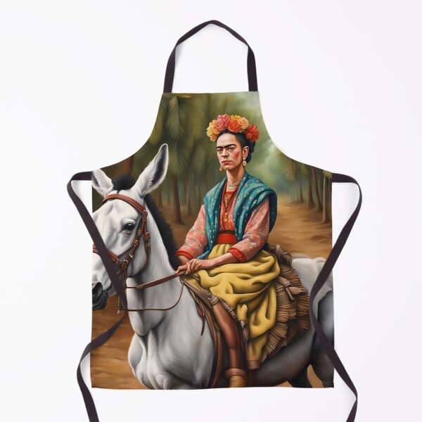 Item preview, Frida Kahlo riding a donkey designed and sold by Joanne Walsh.